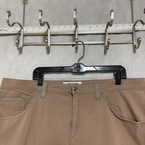 Mountain Khakis Pants Men's 42X32 Brown Slim Casual Roll Up Lightweight Outdoor‎